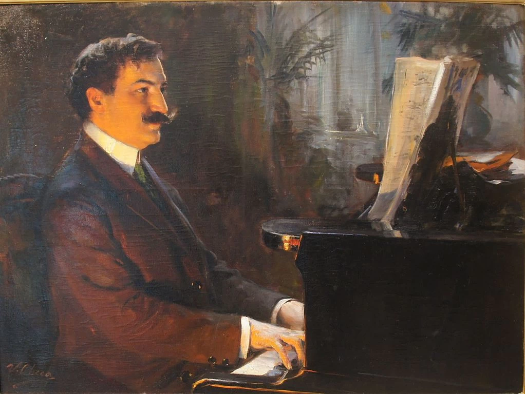 Ulpiano Checa - Ritratto del pianista Llorca